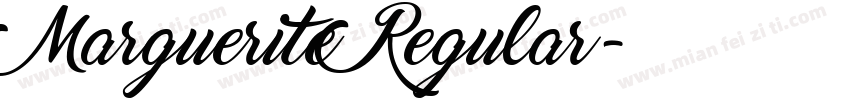 Marguerite Regular字体转换